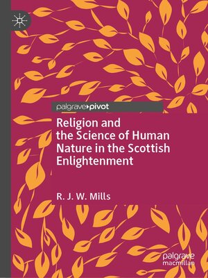cover image of Religion and the Science of Human Nature in the Scottish Enlightenment